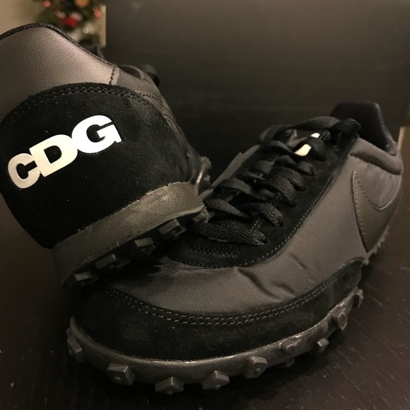 Nike Waffle Racer 17 CDG COMME des GARCONS Sz 8.5 - Picture 2 of 8